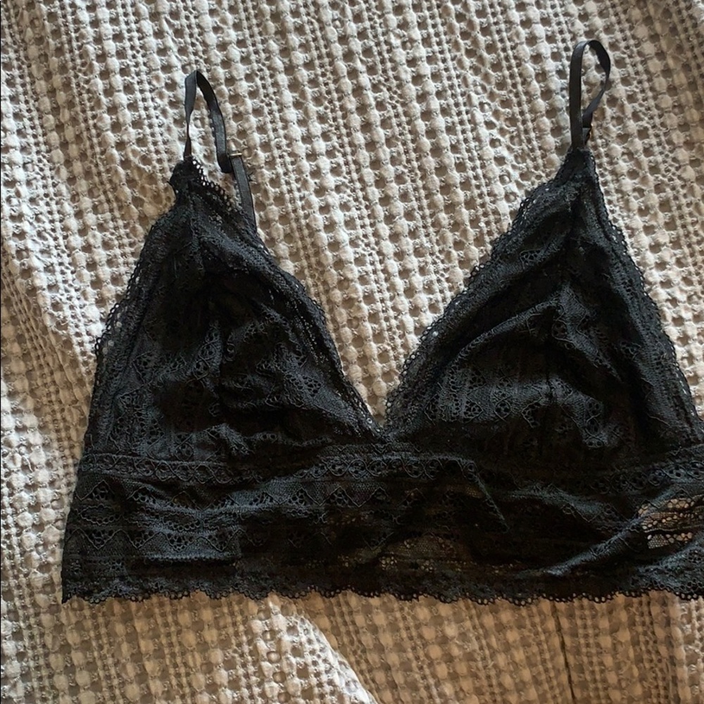 Free People Bralette with lace backing